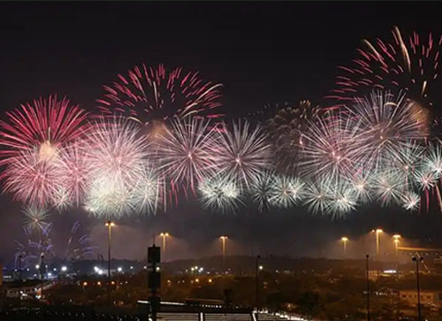 漳浦县焰火晚会